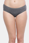 Rosaline Pure Cotton Full Coverage Slim Elastic Panty (Pack of 3)- Blue n Brown — thumbnail 4